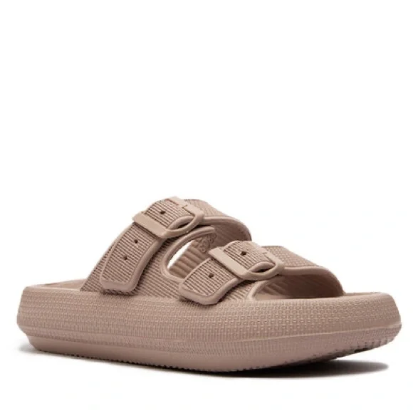 Women's Slide Sandals Mauve - Picture 1 of 3